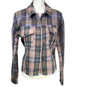 Mystree Plaid Fleece Jacket